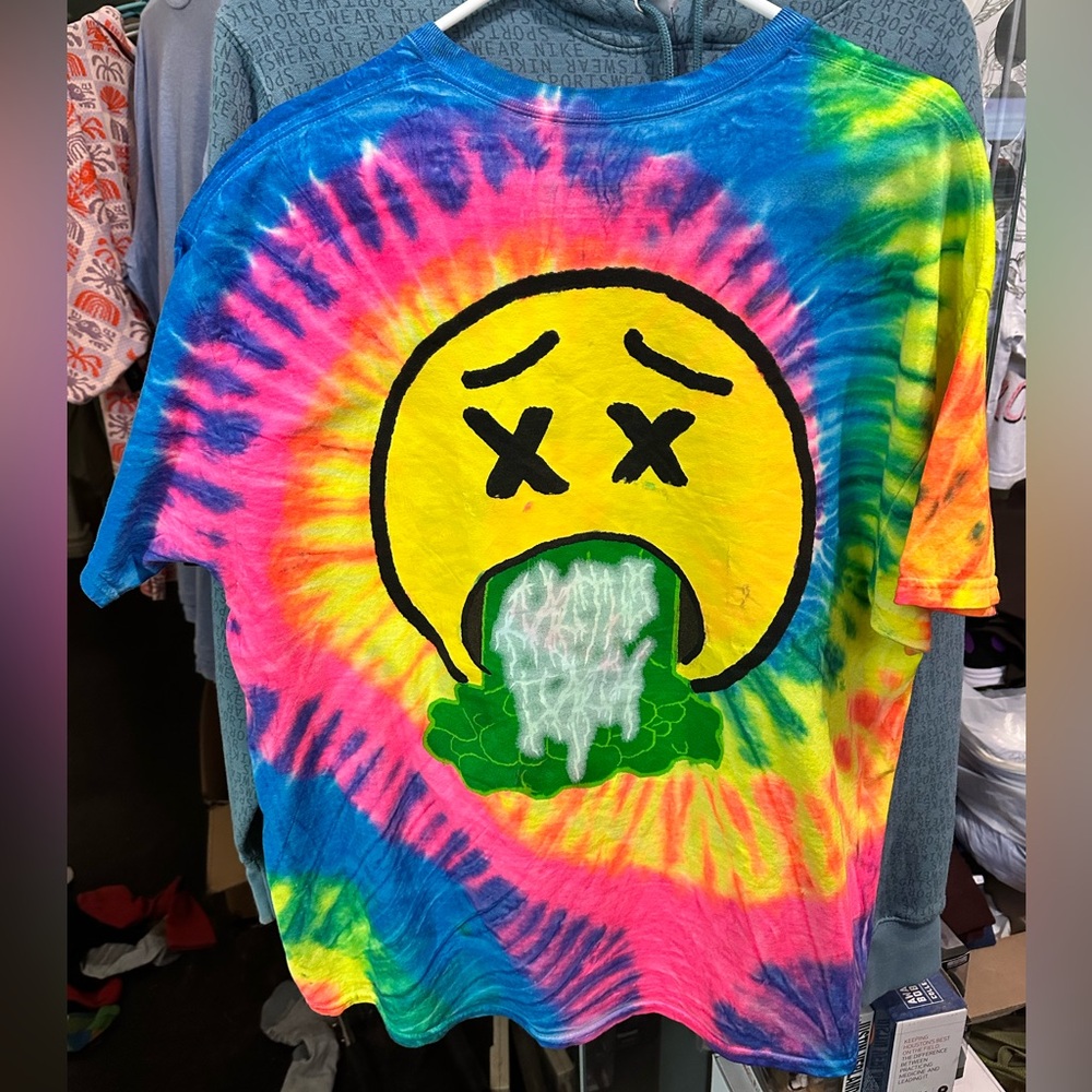 Travis Scott Astroworld Sicko Mode Like A Light Tie-Dye T-Shirt